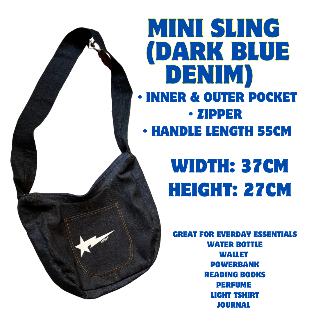 MINI SLING (BLUE DENIM)